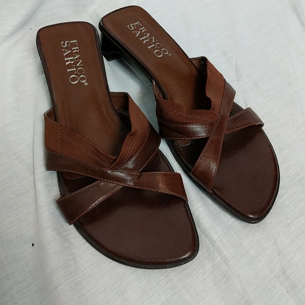 Brown heels